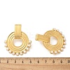 304 Stainless Steel ABS Imitation Pearl Stud Earrings LS-EJEW-M069-02G-3