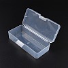 Plastic Bead Containers with Hinged Lid AJEW-WH0479-90-2