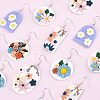 DIY Dangle Earring Making Kits DIY-NB0005-76-4