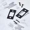 2 Sets 201 Stainless Steel Door Reinforcement Plate with Screws AJEW-LP0001-31EB-3