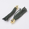 Faux Suede Tassel Pendant Decorations FIND-T003-A38-2