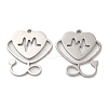 Non-Tarnish 304 Stainless Steel Pendants X-STAS-L020-020P-1