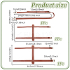 2Pcs 2 Styles PU Leather Blanket Strap AJEW-NB0007-82-2