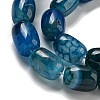 Natural Dragon Veins Agate Beads Strands G-A223-D11-01C-4