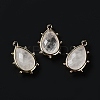 Natural Quartz Crystal Pendants G-B009-02G-N-2
