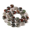 Natural Bloodstone Bead Strands G-C116-A06-01-3