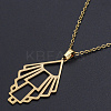 201 Stainless Steel Pendant Necklaces LS-NJEW-S105-JN609-45-2-1