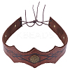 PU Leather & Alloy Headbands Hair Accessories for Women Girls OHAR-WH20009-02C-01-7