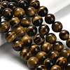 Natural Tiger Eye Beads Strands G-H329-C07-12mm-1
