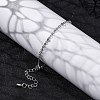 Brass Cable Chain Bracelets for Women BJEW-G735-20P-3