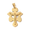 Ion Plating(IP) 304 Stainless Steel Pendants STAS-C103-02G-1