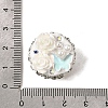 Handmade Polymer Clay Rhinestone Beads CLAY-Z005-03B-3