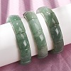 Rectangle Natural Green Aventurine Beaded Stretch Bracelets for Women Men GG-CBA9ACE-C08-1