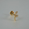 G23 Titanium Alloy Pave Clear Cubic Zirconia Labrets FS-WG13971-06-1