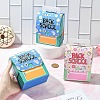 20Pcs 2 Colors Kraft Paper Cardboard Candy Storage Tote Boxes AJEW-CJ0001-59-4