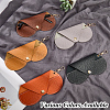1Pc PU Leather Eyeglass Cases AJEW-CN0003-23B-3