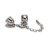 Brass Chain Extender KK-L089-04P-NF-2