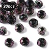 20Pcs Handmade Gold Sand Lampwork Beads LAMP-YW0001-79C-1