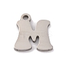 Non-Tarnish 201 Stainless Steel Charms STAS-U016-01P-M-1
