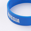 Silicone Wristbands Bracelets LS-BJEW-K168-01K-2