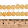 Natural Yellow Calcite Beads Strands GG-CBAA3AB-02-8mm-4