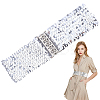 Sparkle Sequins Wide Elastic Dress Belts AJEW-WH20128-026P-03-7