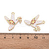 Alloy Enamel Pendants ENAM-N062-10KCG-3