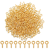 600Pcs Iron Screw Eye Pin Peg Bails IFIN-SC0001-91-1