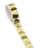 Flat Round Paper Thank You Stickers DIY-C042-09B-3