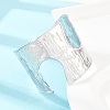 Hammered 304 Stainless Steel Cuff Bangles BJEW-Z164-01P-1