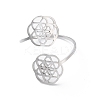 304 Stainless Steel Open Rings for Women RJEW-S240-02P-2