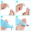 12Pcs 4 Styles Plastic Icing Piping Bag Nozzle Converter KY-SP0001-43-4