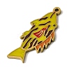 Stainless Steel Enamel Pendants STAS-I065-01G-03-2
