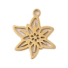 304 Stainless Steel Pendants STAS-S139-06G-01-1