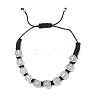 Nylon Rope Braided Bracelet for Women BJEW-Z156-03AS-02-4