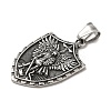 304 Stainless Steel Pendants STAS-D091-08AS-2