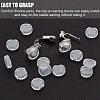 120Pcs Comfort Silicone Earring Pads KY-SP0001-04-5