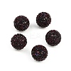 Grade A Rhinestone Pave Disco Ball Beads RB-Q104-1-4