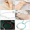 40Pcs 2 Colors Tibetan Style Alloy Linking Rings FIND-LP0003-35-4