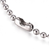 Tarnish Resistant 304 Stainless Steel Ball Chain Bracelets LS-X-STAS-D233-01P-2