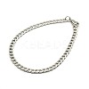 Tarnish Resistant 304 Stainless Steel Curb Chain/Twisted Chain Bracelet Making LS-STAS-A028-N121P-1