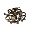 Tibetan Style Alloy Toggle Clasps LS-X-MLF0034Y-NF-2