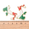 304 Stainless Steel & Enamel Pendants SA-CBA6ECE-01C-G-2