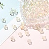 100Pcs Frosted Baking Paint Glass Beads DGLA-YW0001-36B-1