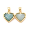 Natural Amazonite Charms G-E538-02G-05-2