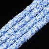 Handmade Polymer Clay Beads Strands CLAY-R089-6mm-168-1