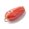 Handmade Porcelain Pendants X-PALLOY-JF02166-3