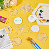 Acrylic Button Pin Badge TACR-WH0021-14B-4