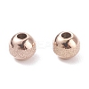 Ion Plating(IP) Textured 304 Stainless Steel Beads STAS-P306-01D-RG-2