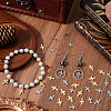 100Pcs 2 Colors Cross 304 Stainless Steel Charms STAS-SC0007-53-4